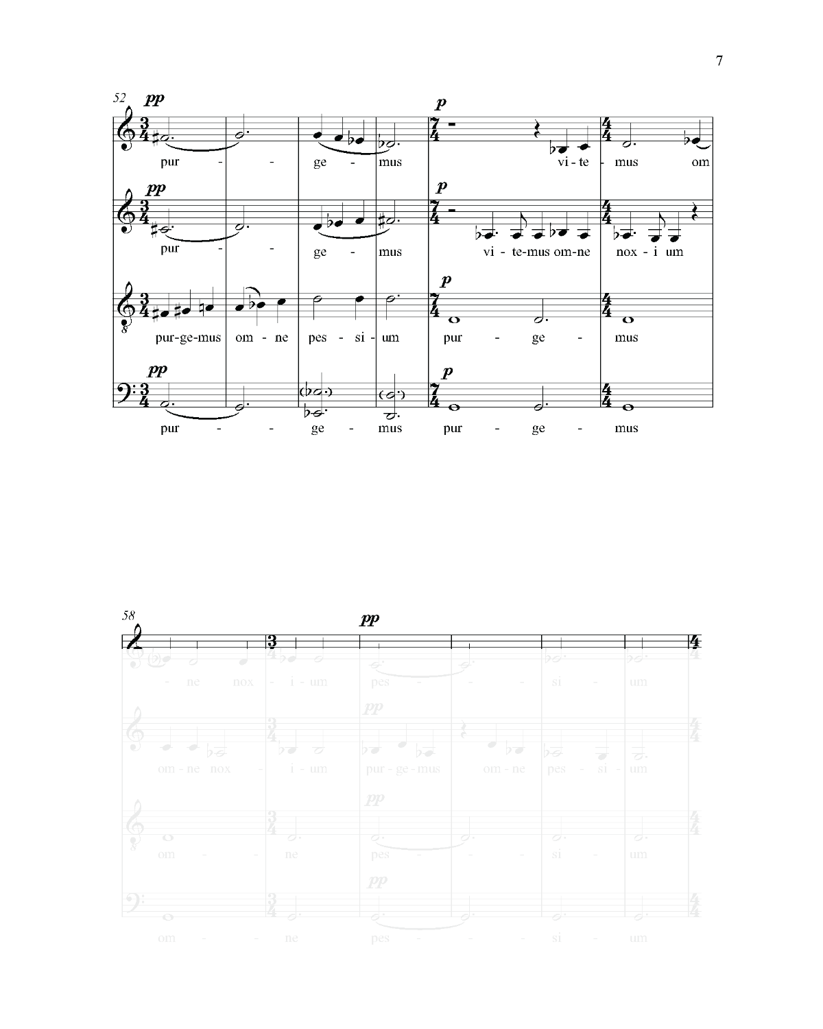 Ilona Dobszay-Meskó: Choral (SATB)