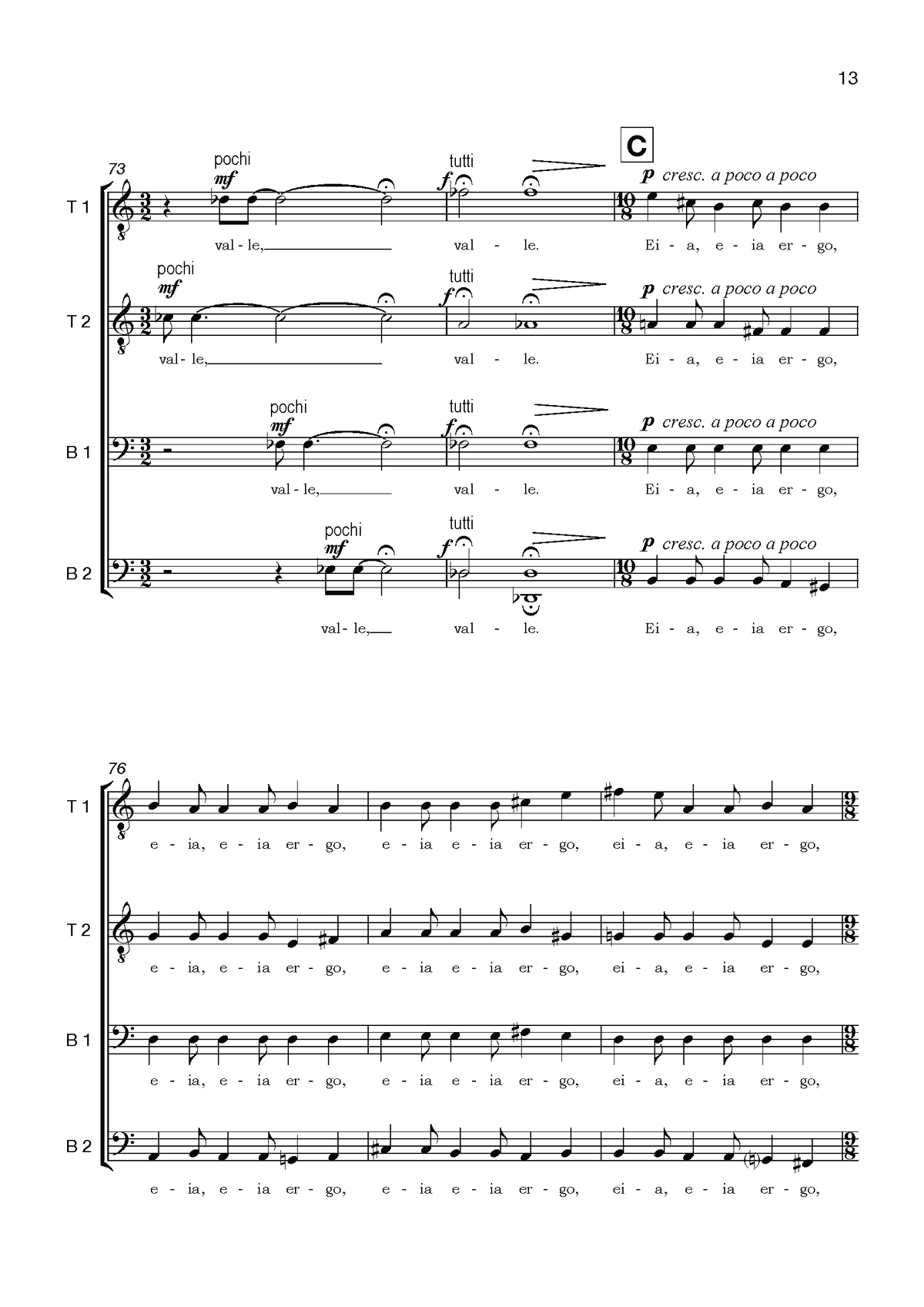Ivo Antognini: Salve Regina Mater (TTBB)