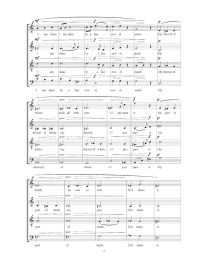 György Orbán: Come Away (SATB)