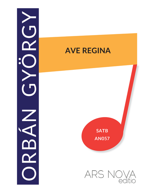 György Orbán: Ave Regina (SATB)