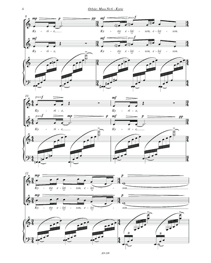 György Orbán: Mass No. 6. (SMsA)