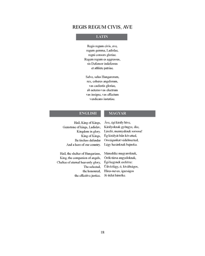 György Orbán: Latin Mixed Choirs 1. (SATB)
