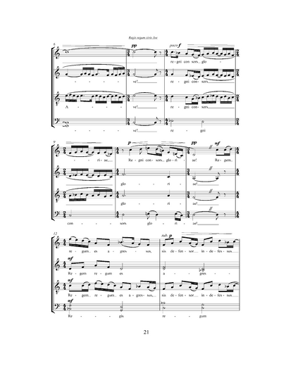 György Orbán: Latin Mixed Choirs 1. (SATB)
