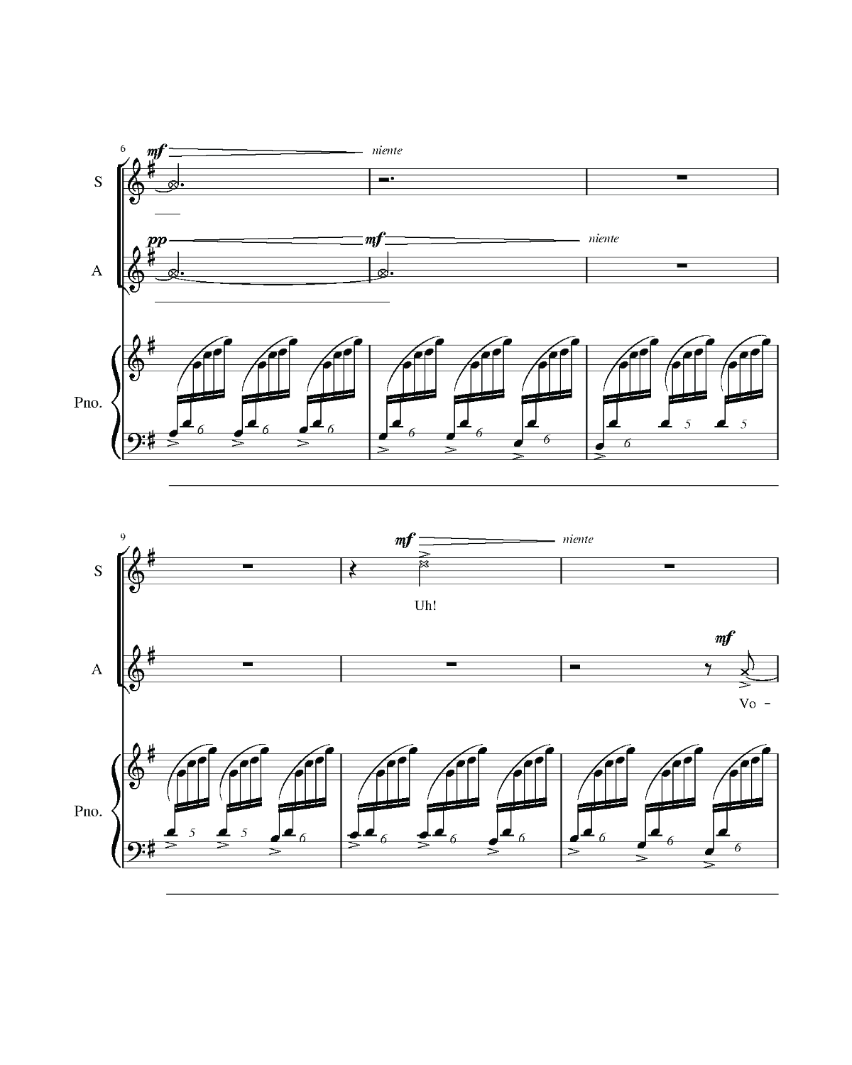 Guilio De Carlo: L'aquilone (SA, piano)