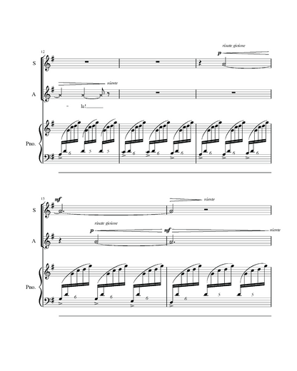 Guilio De Carlo: L'aquilone (SA, piano)