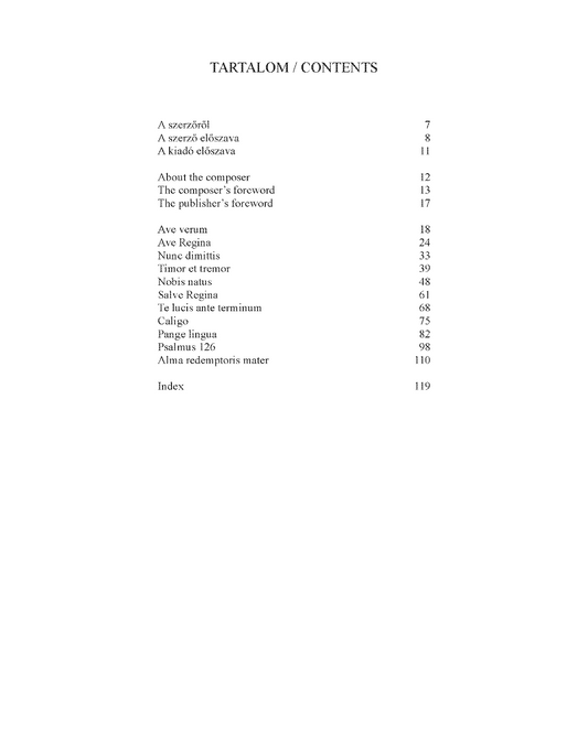 György Orbán: Latin Mixed Choirs 2. (SATB)