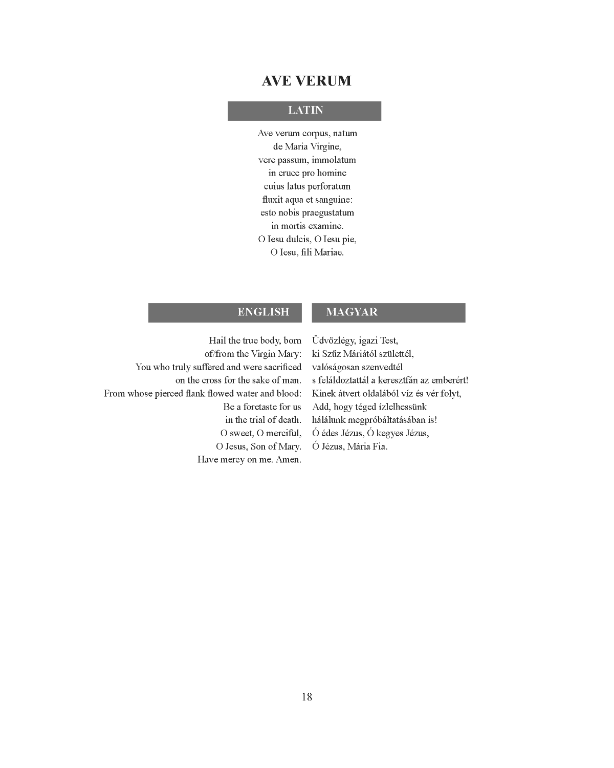 György Orbán: Latin Mixed Choirs 2. (SATB)