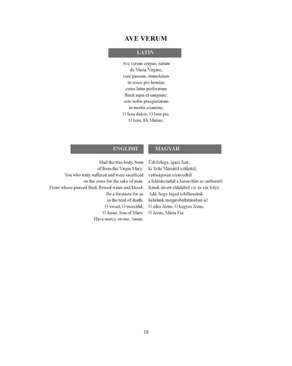 György Orbán: Latin Mixed Choirs 2. (SATB)