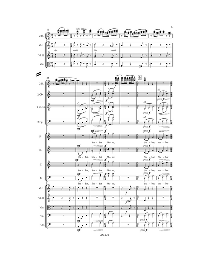 György Orbán: Stabat Mater in D - Score and instrumental parts
