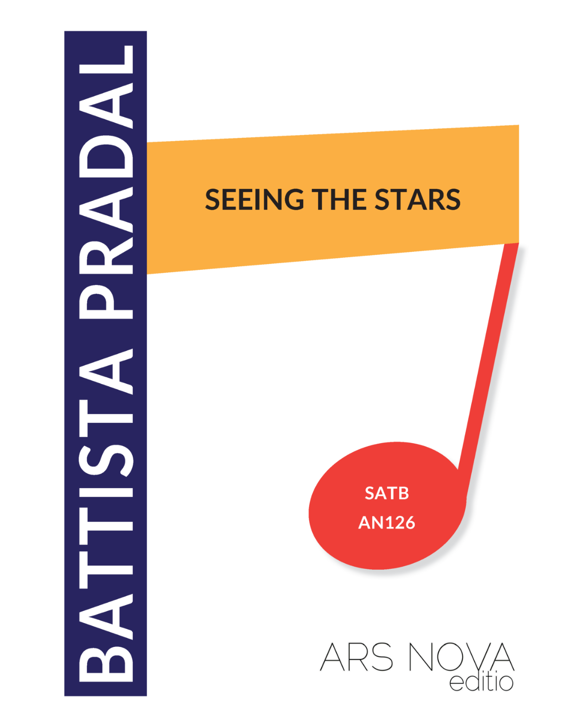 Battista Pradal: Seeing the stars (SATB)