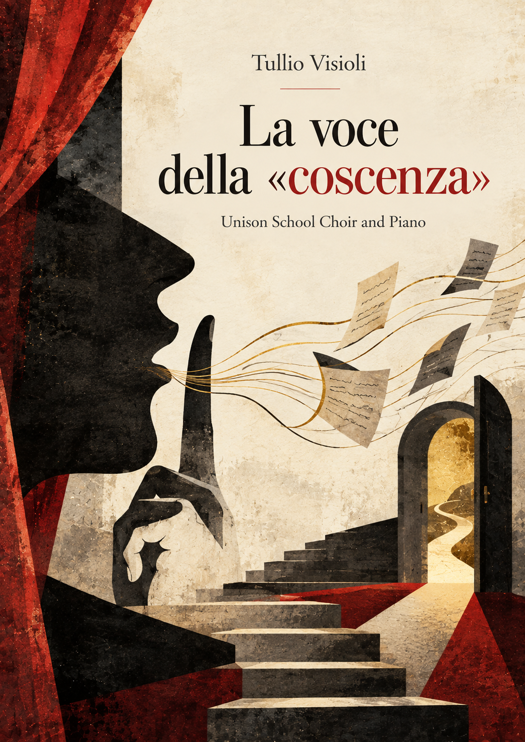 Tullio Visioli: La voce della - coscenza (SA, zongora)