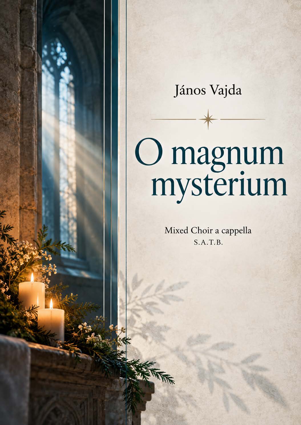 János Vajda: O magnum mysterium (SATB)