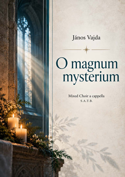 János Vajda: O magnum mysterium (SATB)