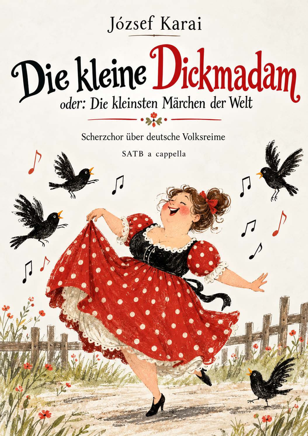 Karai József: Die kleine Dickmadam (SATB)