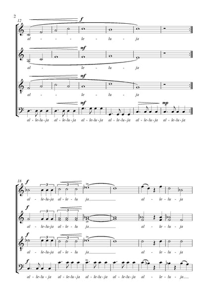 Ilona Dobszay-Meskó: Alleluja (SATB)
