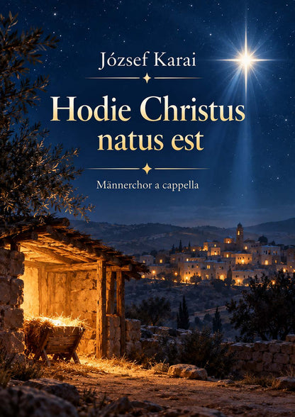 Karai József: Hodie Christus natus est (TTBB)