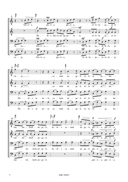 Karai József: Hodie Christus natus est (TTBB)