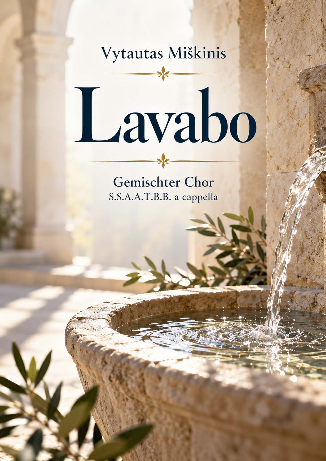 Vytautas Miškinis: Lavabo (SSAATBB)