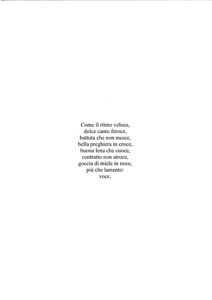 Michele Josia: Come il ritmo veloce (equal voices, piano)
