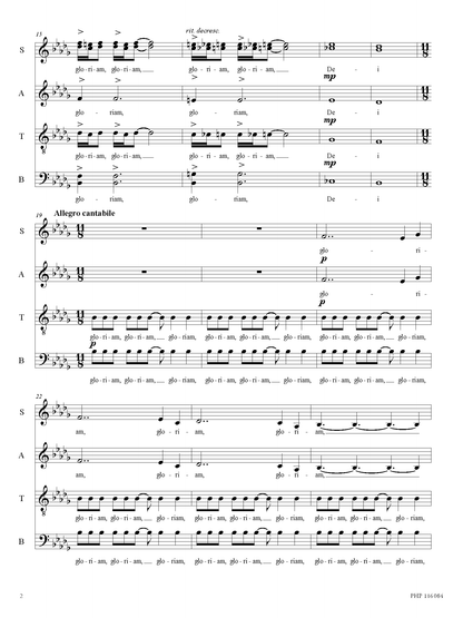 Piotr Jańczak: Caeli enarrant gloriam Dei (SATB)