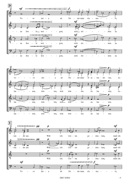 Herbert Paulmichl: Passacaglia (SATB)