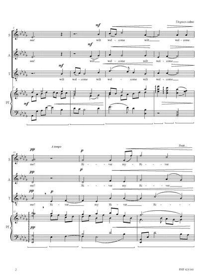 Bernardino Zanetti: My River Runs to Thee (SAT, zongora)