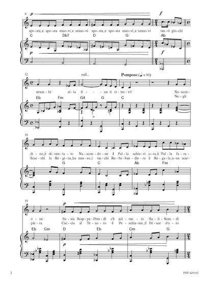 Maurizio Santoiemma: Strani e Strambi (Egyneműkar, zongora)