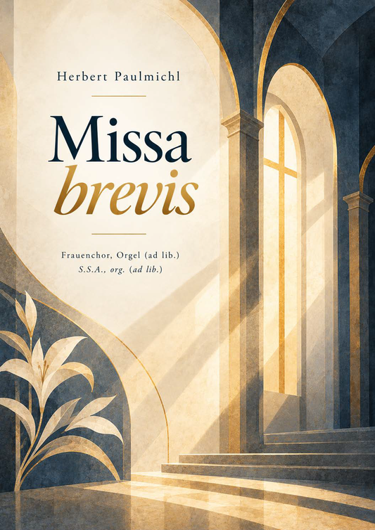 Herbert Paulmichl: Missa brevis (SATB, orgona)