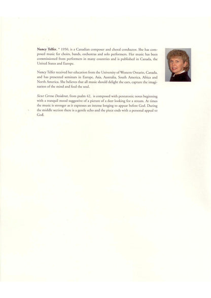 Nancy Telfer: Sicut Cervus Desiderat (SSA)