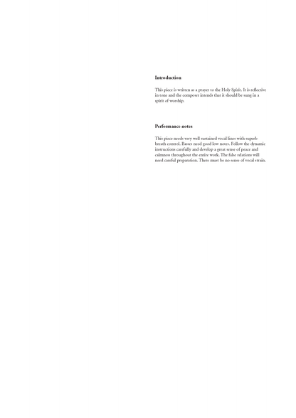 Colin Mawby: Ad Invocandum Spiritum Sanctum (SATB)
