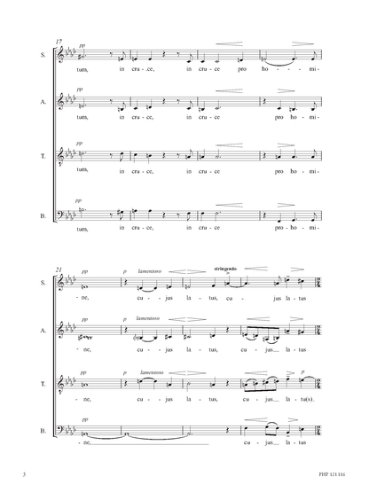 Albrecht Haaf: Ave verum corpus (SATB)