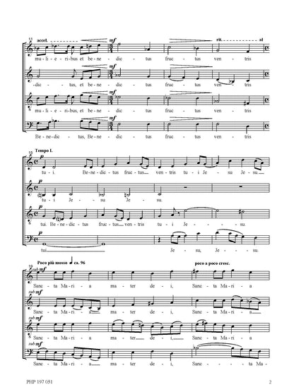 János Vajda: Three Songs of our Lady (SATB)
