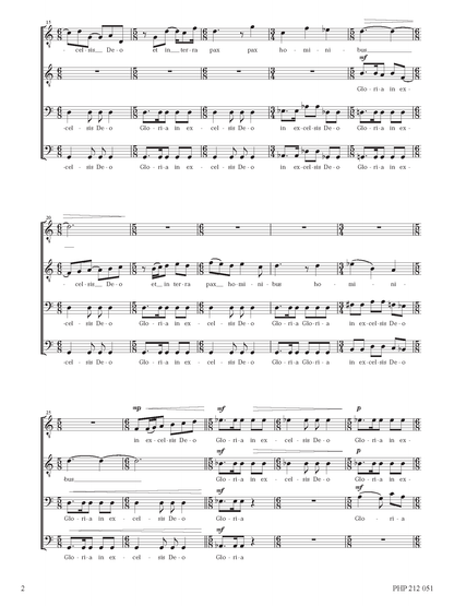 Ko Matsushita: Gloria (TTBB)