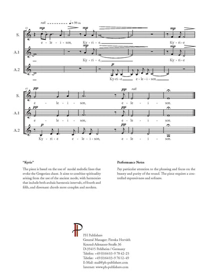 Battista Pradal: Kyrie (SAA)