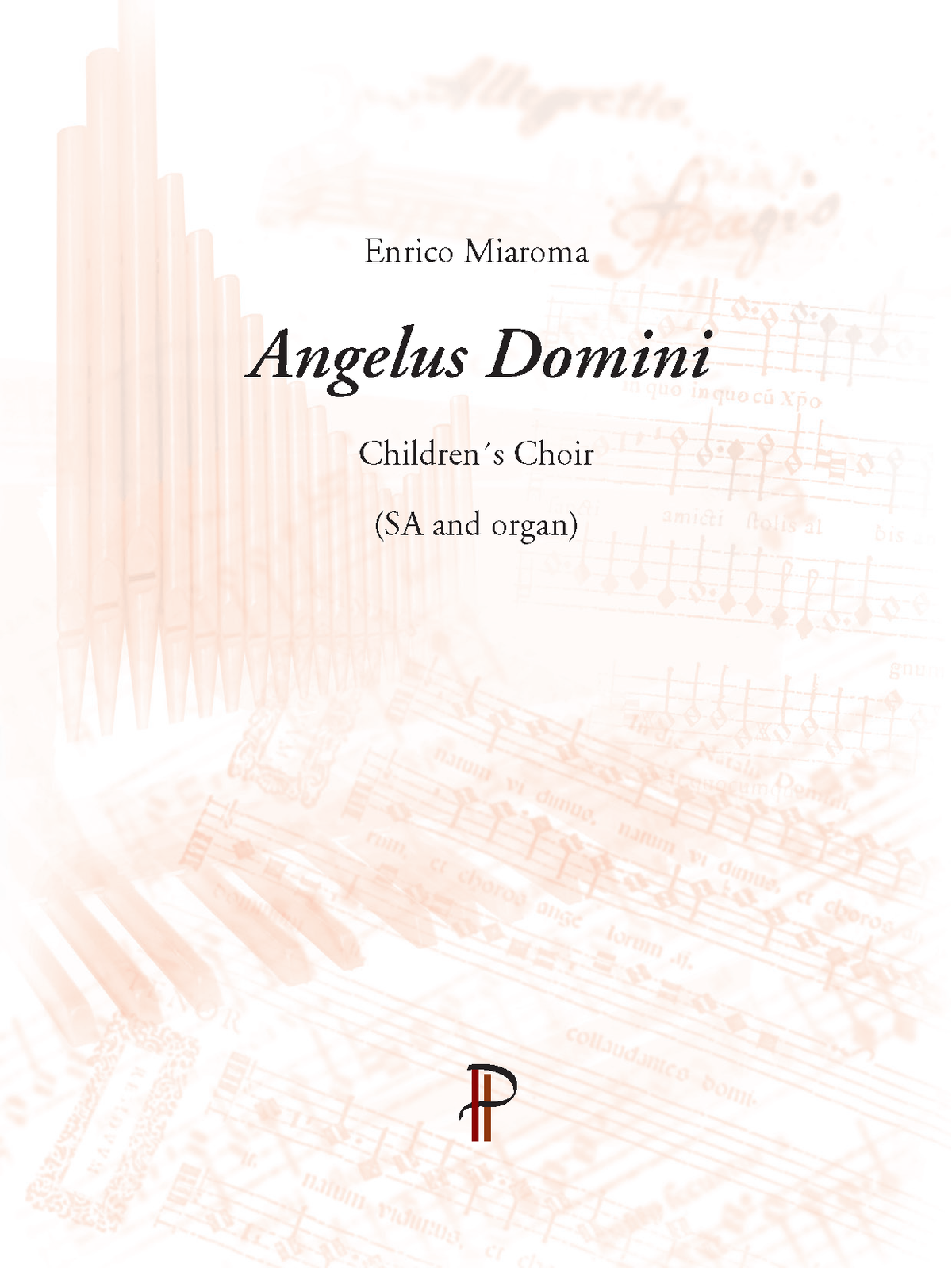Enrico Miaroma: Angelus Domini (SA, orgona)