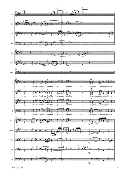 Battista Pradal: Campane (SATB, zenekar)