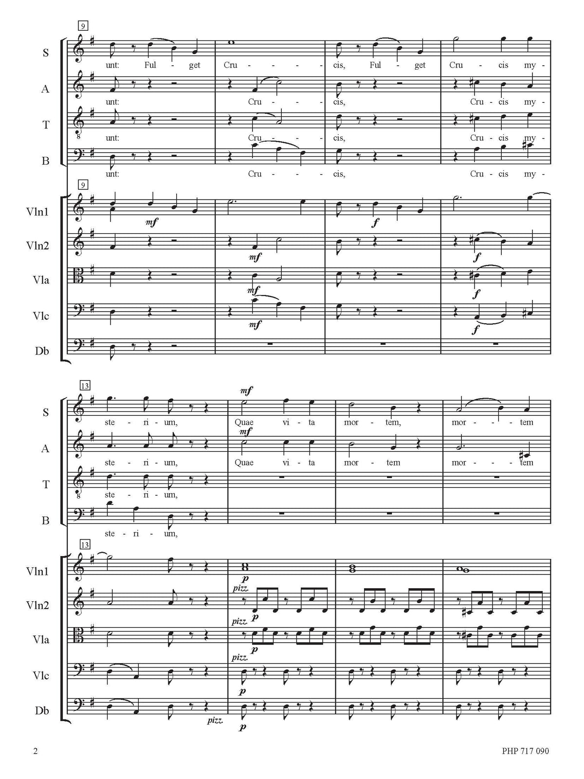 Battista Pradal: Vexilla Regis (SATB, Orchestra)