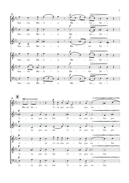 Ivo Antognini: Ave Maria (SSATTB)