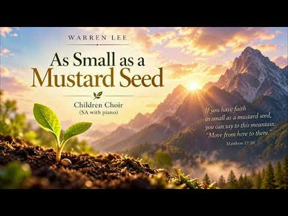 Warren Lee: As Small as a Mustard Seed (SA, zongora)