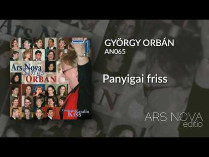 György Orbán: Panyigai friss (SATB)