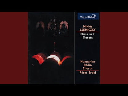 Miklós Csemiczky: Ave Maria in E (SATB)